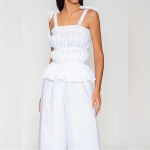 Azulu Valle Tie Strap Tank Top S